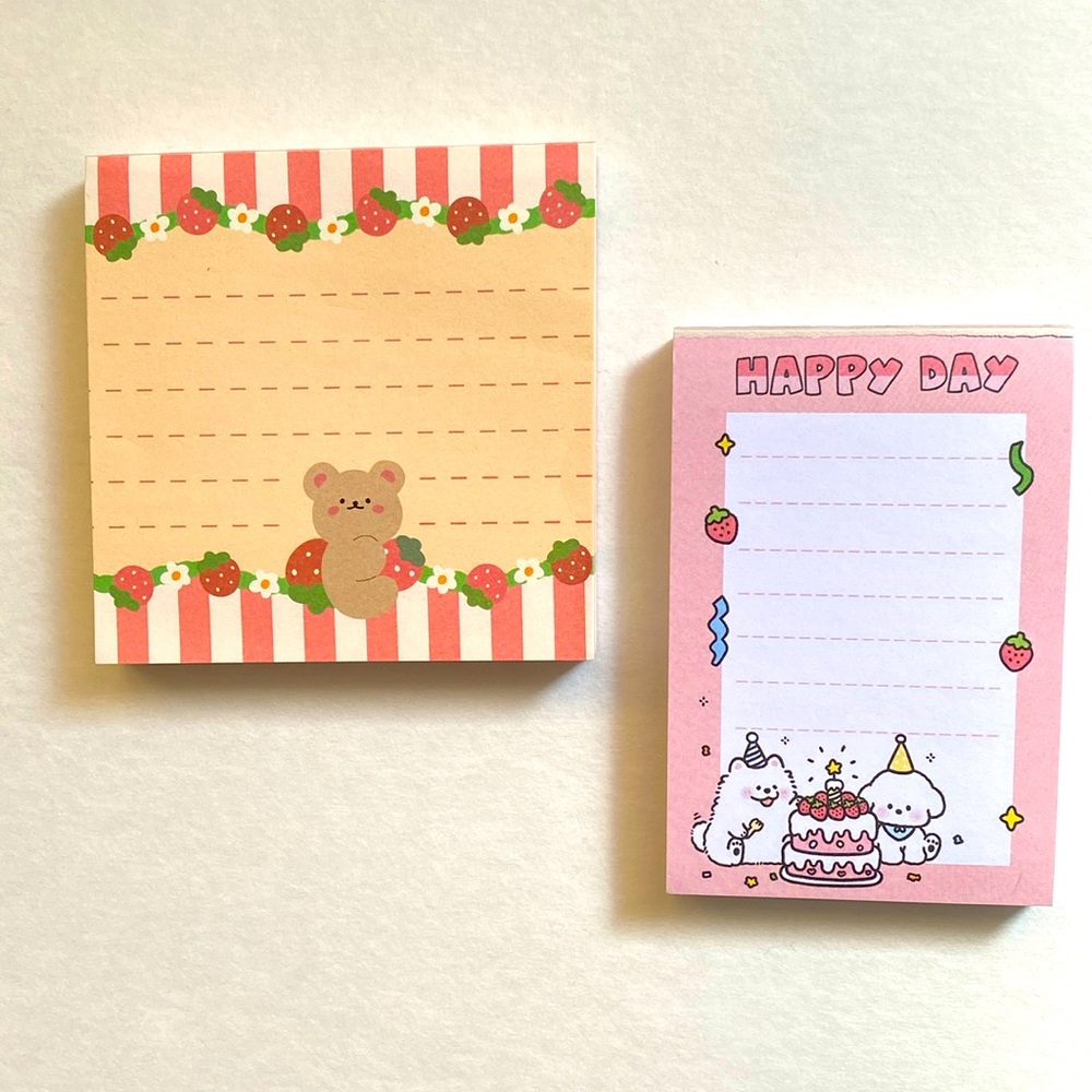 Mini memo pads